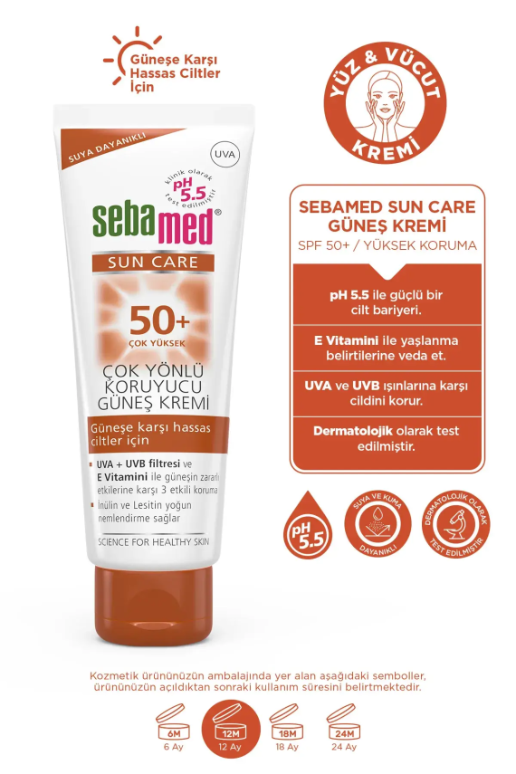 Sebamed Sun Spf 50 Çok Yönlü Koruyucu Güneş Kremi 75ml - 3