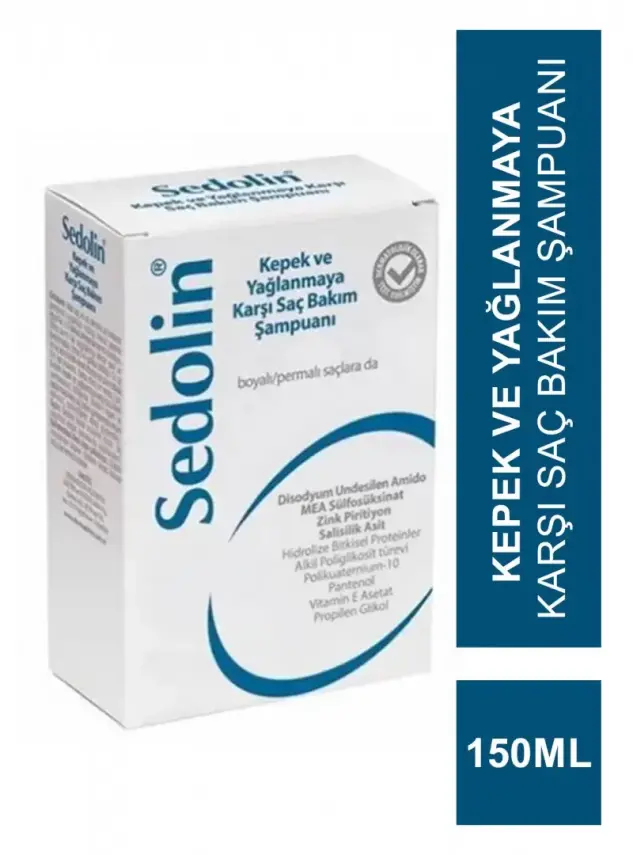 Sedolin Kepek ve Yağlanmaya Karşı Saç Bakım Şampuanı 150 ml - 2