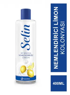 Selin Nemlendiricili Limon Kolonyası Pet 400 ml - 1