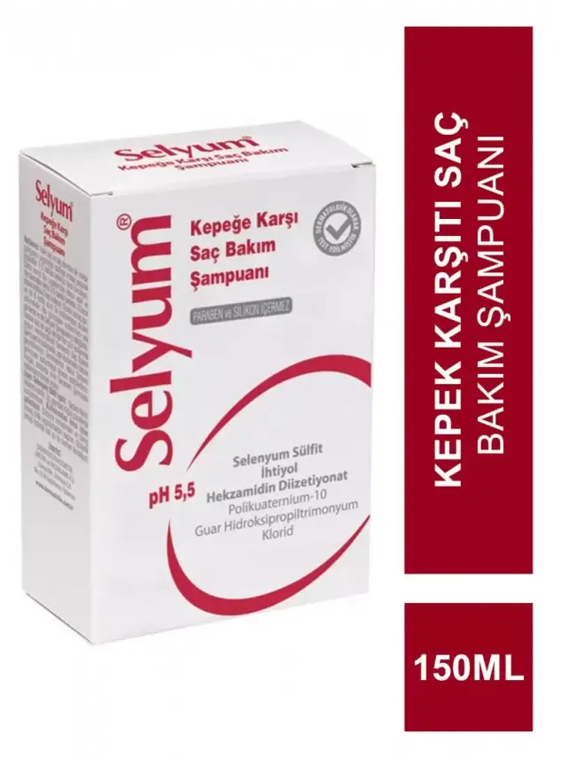 Selyum Anti-Dandruff Kepeğe Karşı Saç Bakım Şampuanı 150ml - 2