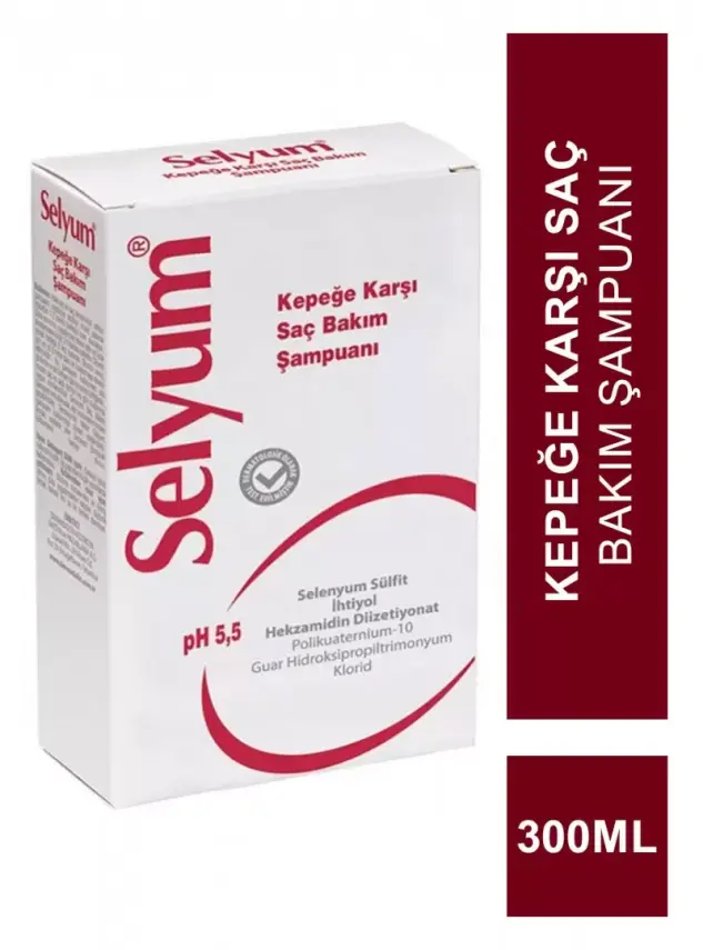Selyum Anti-Dandruff Kepeğe Karşı Şampuan 300 ml - 2