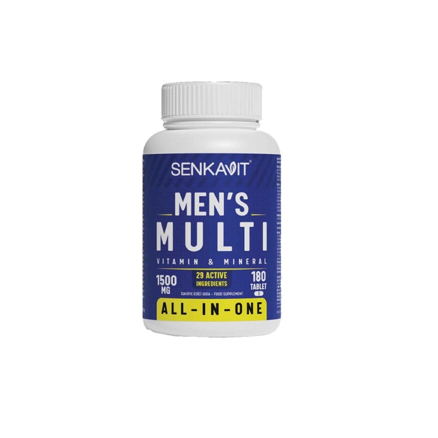Senkavit Mens Multivitamin ve Multimineral Complex 180 Tablet - 1
