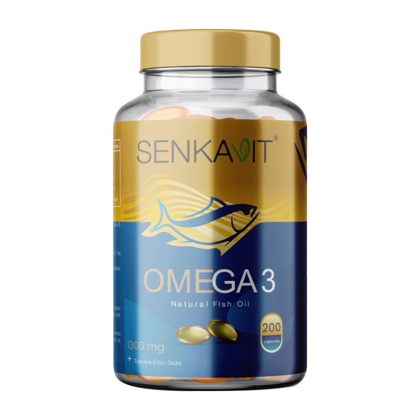 Senkavit Omega 3 1300 mg 200 Softjel - 1