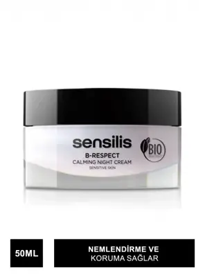 Sensilis B-Respect Calming Night Cream -Nemlendirici Gece Kremi- 50 ml - 2