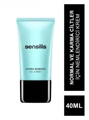 Sensilis Hydra Essence Gel Sorbet 40 ml-Normal Ve Karma Ciltler İçin Nemlendirici Krem - 2