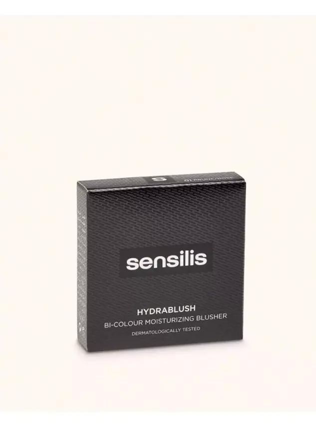 Sensilis Hydrablush Bi-Colour Moisturizing Blusher Naturel/Pembe Allık 01 - Prune/Rose- - 1