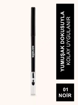 Sensilis Infinite Eyes Long-Lasting Eyeliner Göz Kalemi 01 - Noir - 0,35g - 3