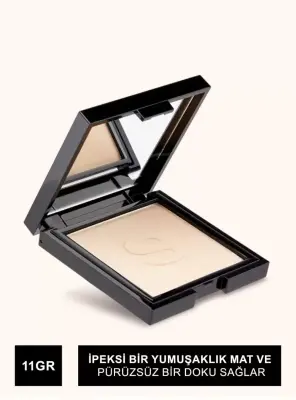 Sensilis Invisible Matt Mattifying and Moısturizing Compact Powder - Matlaştırıcı Pudra 11g - 3
