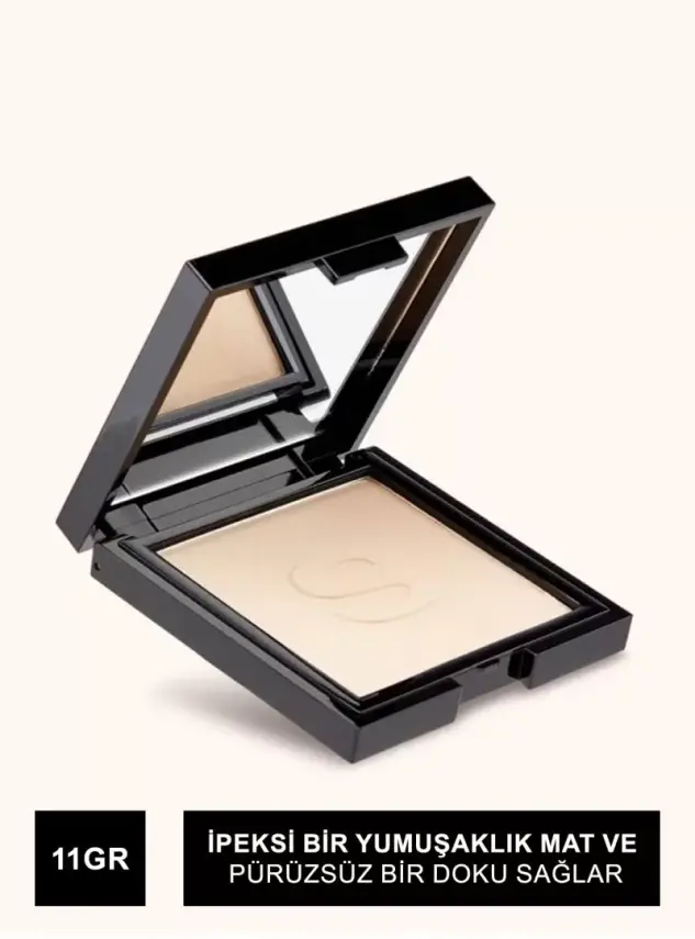 Sensilis Invisible Matt Mattifying and Moısturizing Compact Powder - Matlaştırıcı Pudra 11g - 3