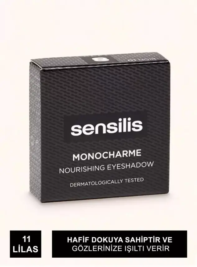 Sensilis Monocharme Nourishing Eyeshadow Göz Farı 11 - Lilas - 3g - 2