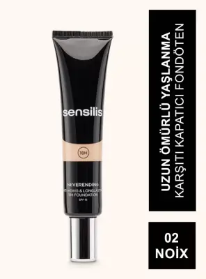 Sensilis Neverending Antiaging & Longlasting Fondöten Spf15 02 - Noix - 30 ml - 4