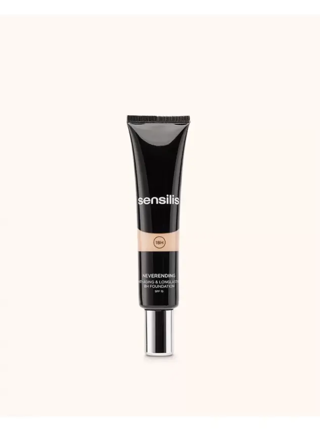Sensilis Neverending Antiaging & Longlasting Fondöten Spf15 05 - Gold - 30 ml - 1
