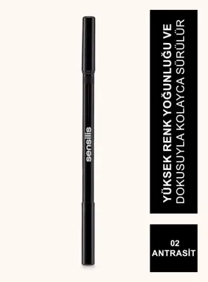 Sensilis Perfect Eyes Eye Pencil Göz Kalemi 02 - Antrasit - 1,05g - 3