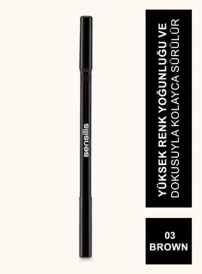Sensilis Perfect Eyes Eye Pencil Göz Kalemi 03 - Brown - 1,05g - 3