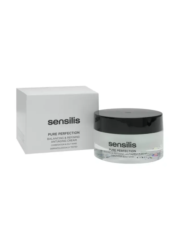 Sensilis Pure Perfectıon Balancing&Refining Antı Aging Cream 50 ml-Karma ve Yağlı Cilt - 1