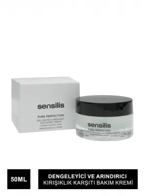 Sensilis Pure Perfectıon Balancing&Refining Antı Aging Cream 50 ml-Karma ve Yağlı Cilt - 2