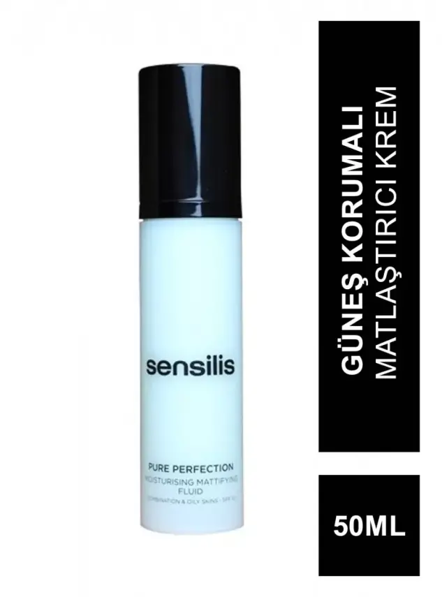 Sensilis Pure Perfection Moisturising Mattifying Fluid Spf10 50ml - 2