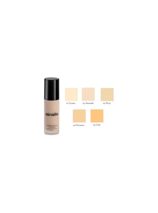 Sensilis Radiance Skin Lightening Fluid Fondöten Spf15 05 - Cafe - 30 ml - 1
