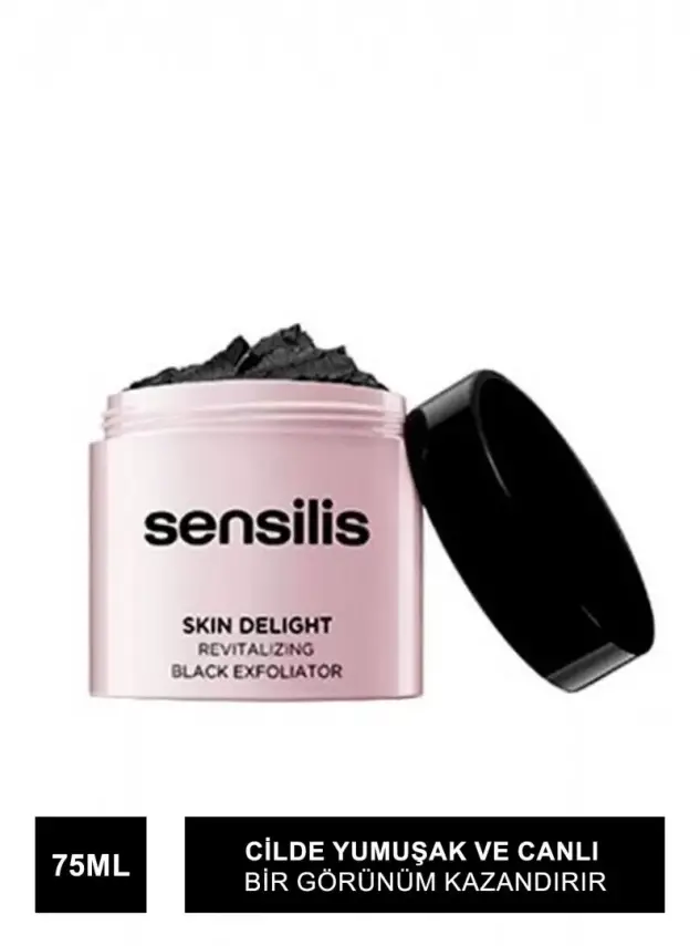 Sensilis Skin Delight Revitalizing Black Exfoliator 75ml - 2