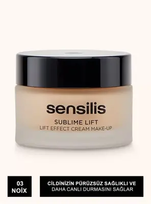 Sensilis Sublime Lift Effect Cream Make Up Fondöten 03 - Noix - 30 ml - 4