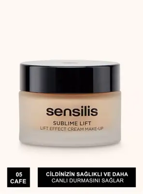 Sensilis Sublime Lift Effect Cream Make Up Fondöten 05 - Cafe - 30 ml - 4