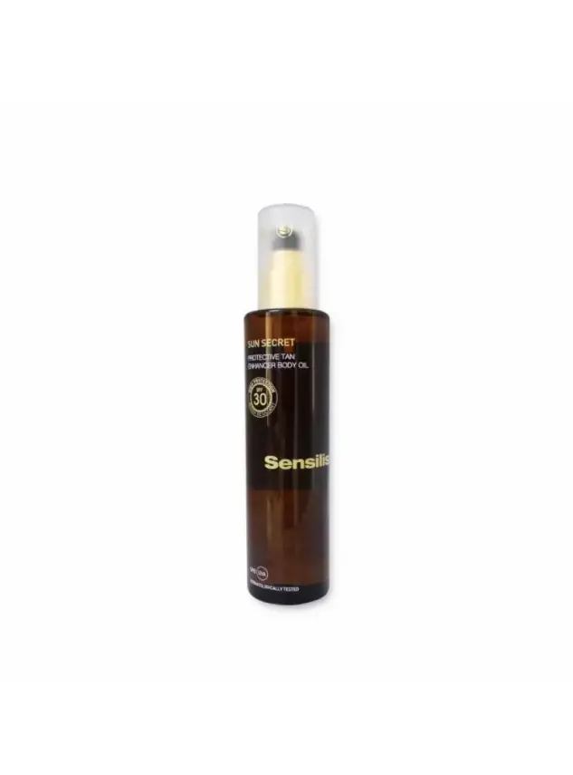 Sensilis Sun Secret Protective Tan Enhancer Body Oil Spf30+ 200mL - 1