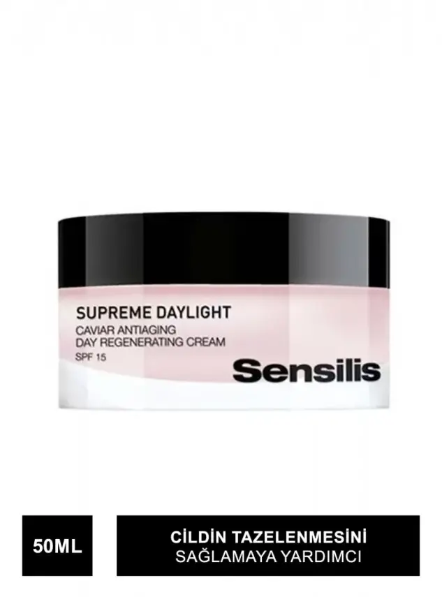 Sensilis Supreme Daylight Day Regenerating Cream Spf15 50ml - 2
