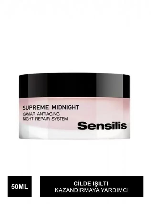 Sensilis Supreme Midnight Anti Aging Night Repair Cream 50ml - 2