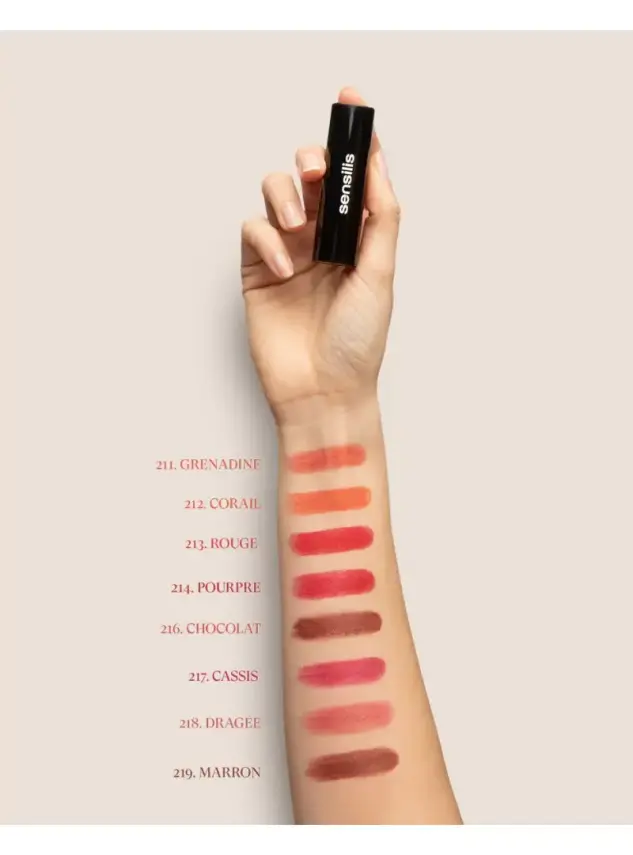 Sensilis Velvet Satin Comfort Lipstick Ruj 216 - Chocolat - 3,5 ml - 3