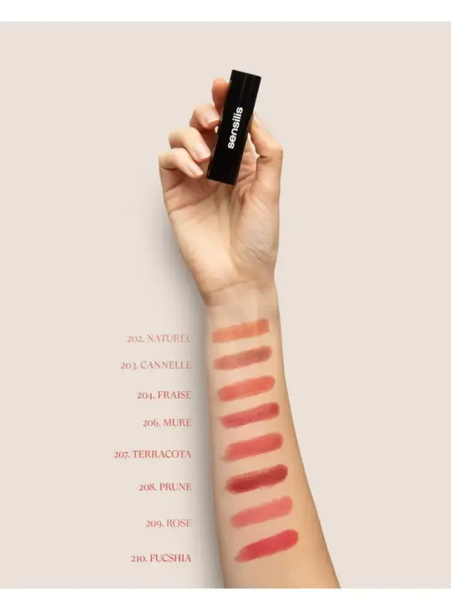 Sensilis Velvet Satin Comfort Lipstick Ruj 218 - Dragee - 3,5 ml - 2