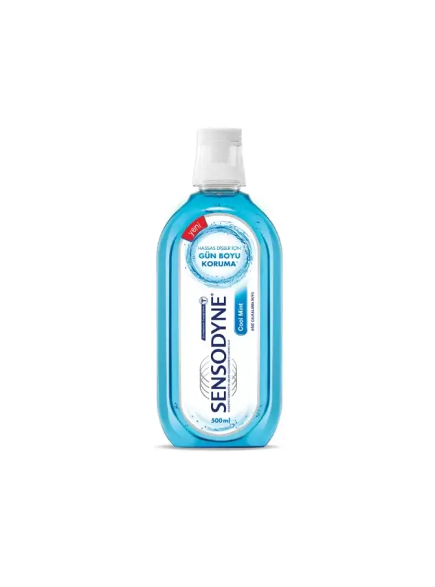 Sensodyne Ağız Bakım Suyu Cool Mint Alkolsüz 500 ml - 2
