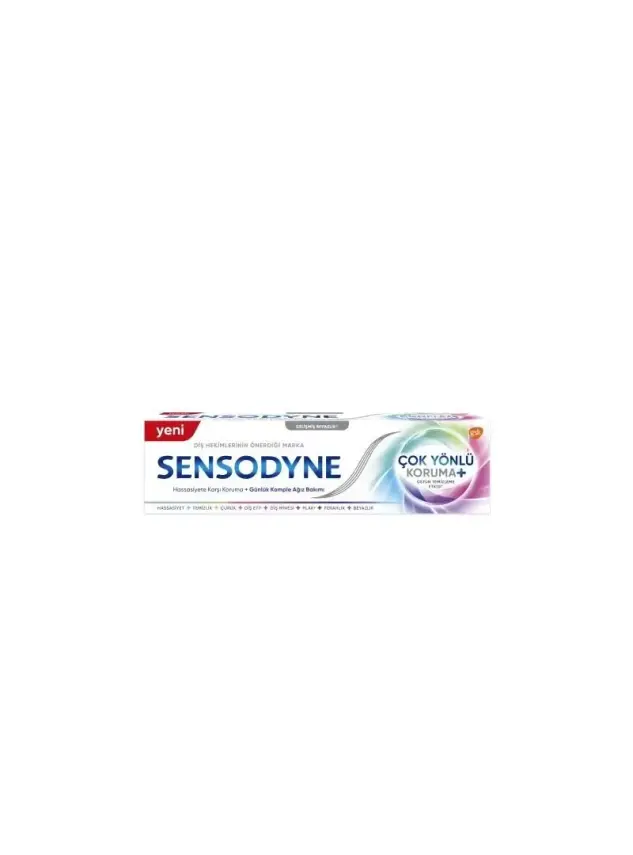Sensodyne Çok Yönlü Koruma Gelişmiş Beyazlık Diş Macunu 75 ml - 2