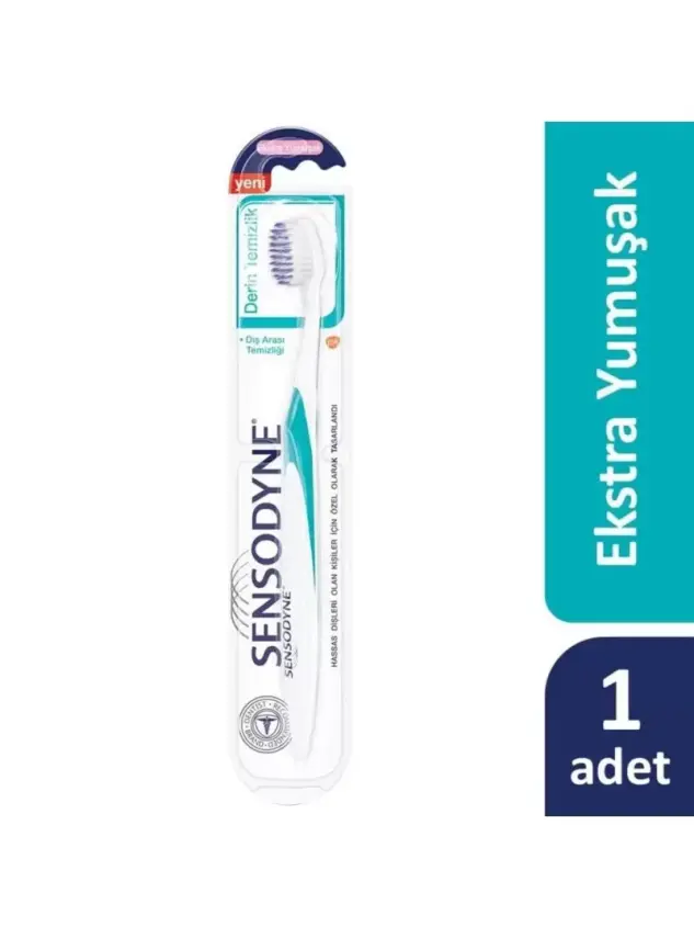 Sensodyne Derin Temizlik Extra Yumuşak Diş Fırçası - 1
