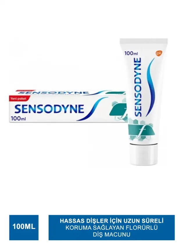 Sensodyne F Florürlü Diş Macunu 100 ml - 1