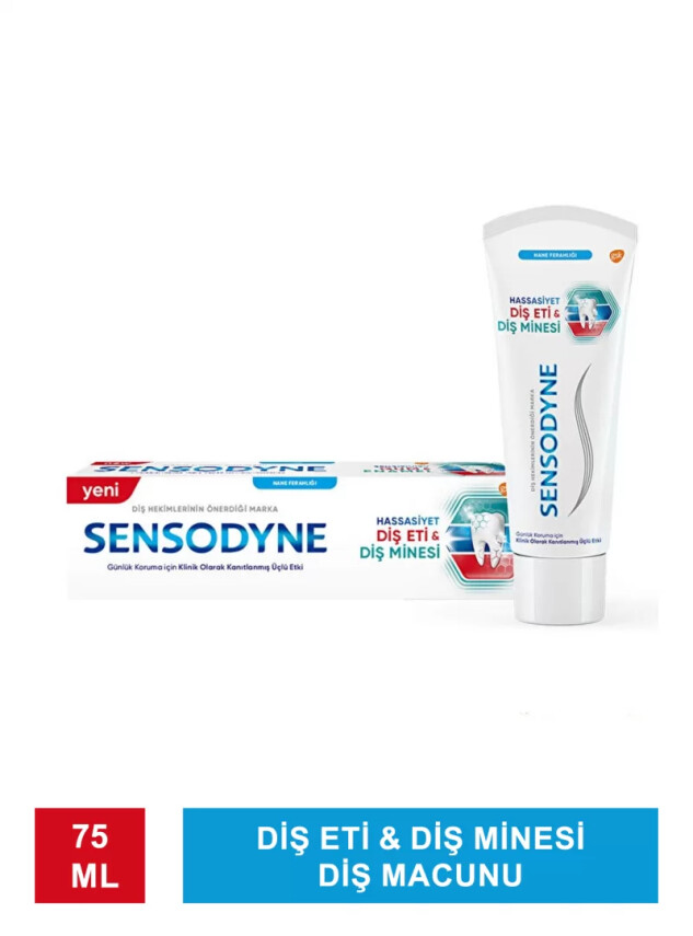 Sensodyne Hassasiyet Diş Eti & Diş Minesi Diş Macunu 75 ml - Sensodyne