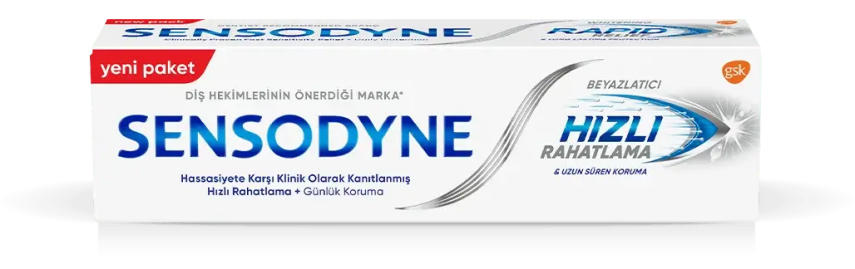 Sensodyne Hızlı Rahatlama Beyazlatıcı Diş Macunu 75ml - 1