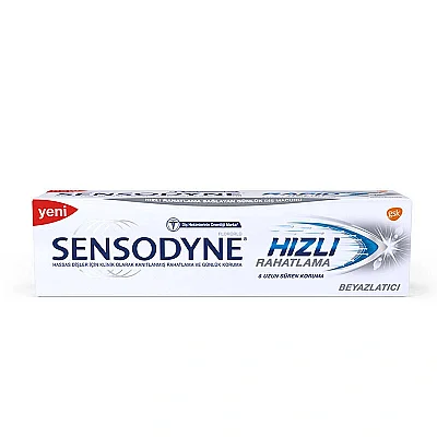 Sensodyne Hızlı Rahatlama Beyazlatıcı Diş Macunu 75ml - 2