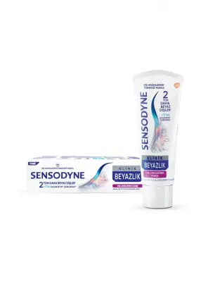 Sensodyne Klinik Beyazlık Diş Lekelerine Karşı Diş Macunu 75ml - 2