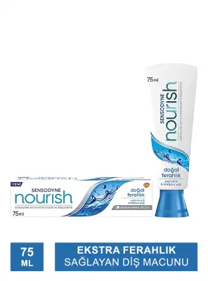 Sensodyne Nourish Doğal Ferahlık Diş Macunu 75 ml - 1