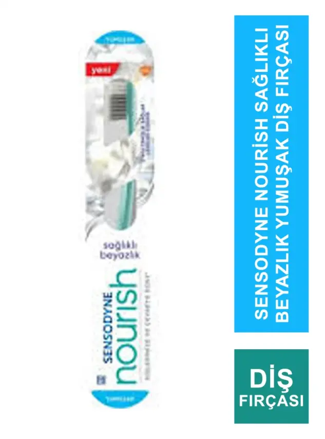 Sensodyne Nourish Sağlıklı Beyazlık Yumuşak Diş Fırçası - 1