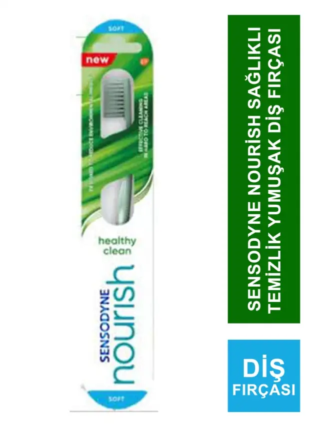 Sensodyne Nourish Sağlıklı Temizlik Yumuşak Diş Fırçası - 1