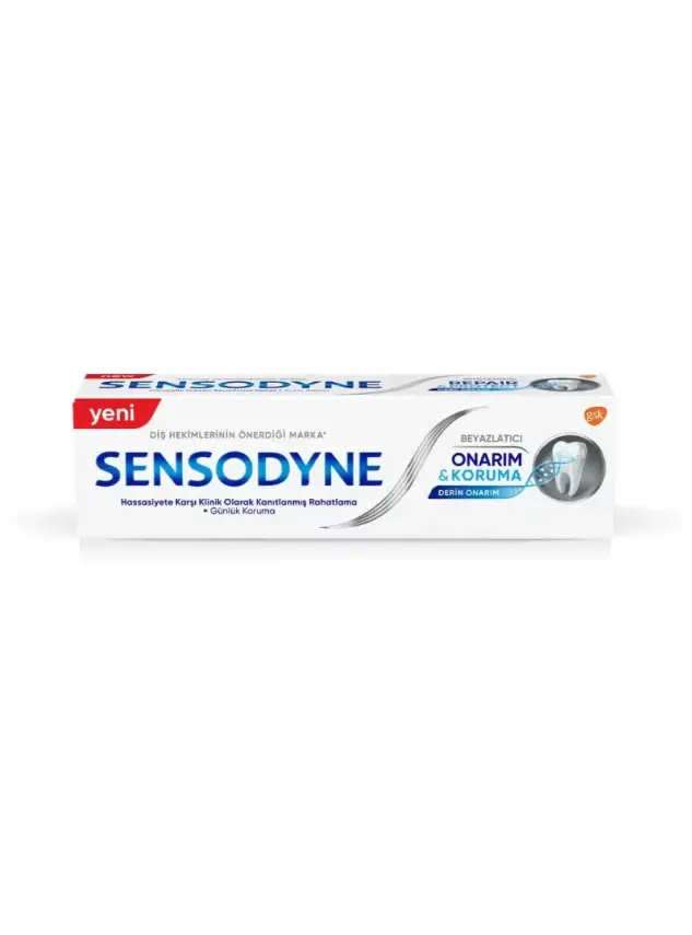 Sensodyne Onarım & Koruma Beyazlatıcı Diş Macunu 75 ml - 1
