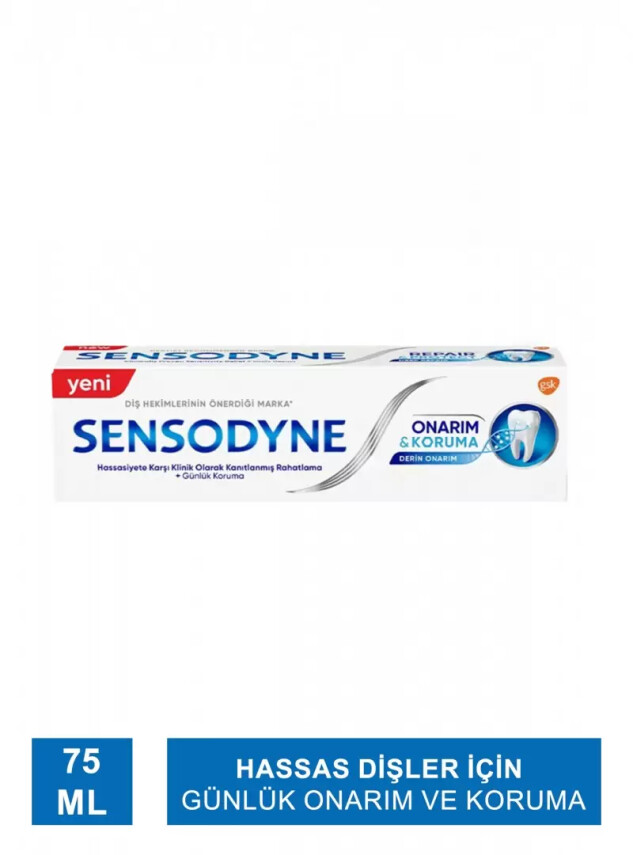 Sensodyne Onarım & Koruma Derin Onarım Diş Macunu 75 ml - Sensodyne