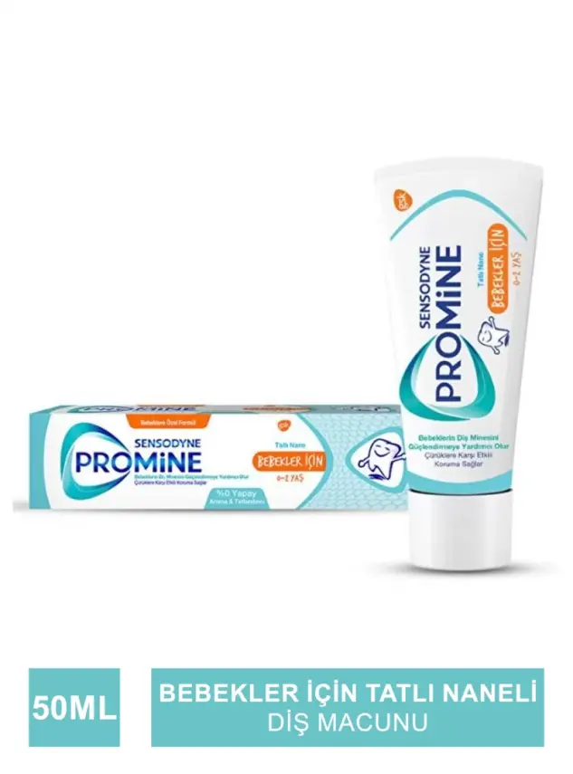 Sensodyne Promine 0-2 Yaş Bebekler İçin Diş Macunu 50 ml - 1