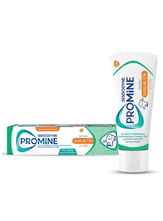 Sensodyne Promine 3-5 Yaş Çocuklar İçin Diş Macunu 50 ml - 1