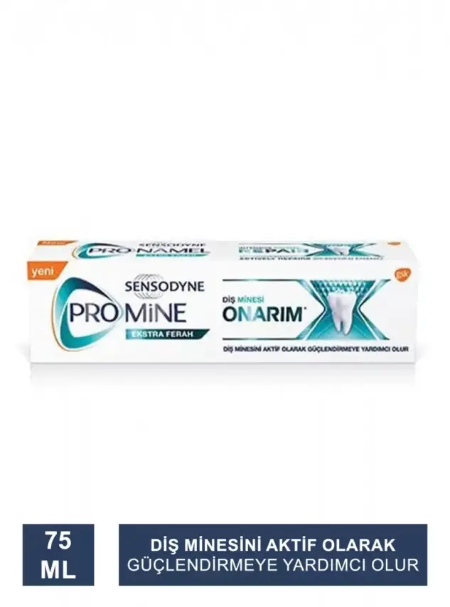 Sensodyne Promine Diş Minesi Onarım Extra Ferah Diş Macunu 75 ml - 1