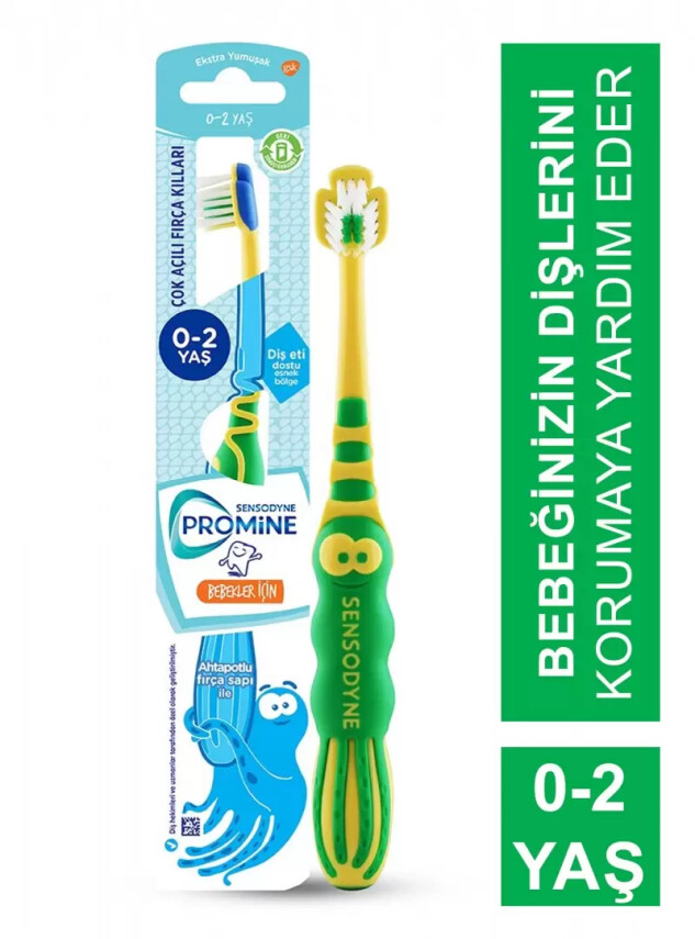 Sensodyne Promine Kids 0-2 Yaş Bebekler İçin Diş Fırçası - Ekstra Yumuşak - Sensodyne