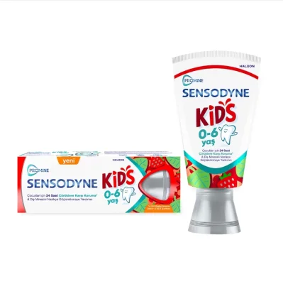 Sensodyne Promine Kids 0-6 Yaş %100 Doğal Aromalı Diş Macunu 50 ml - 1