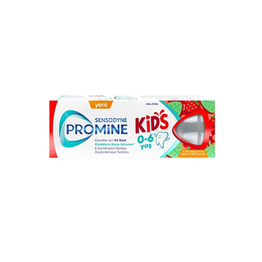 Sensodyne Promine Kids 0-6 Yaş %100 Doğal Aromalı Diş Macunu 50 ml - 2