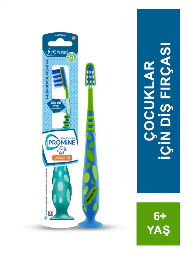 Sensodyne Promine Kids 6+ Yaş Çocuklar İçin Diş Fırçası - Yumuşak - 1